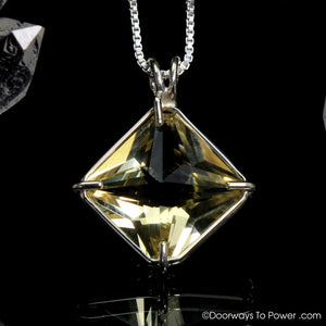 Golden Labradorite Magician Stone Pendant