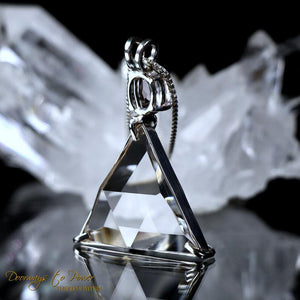 Angel Aura Vogel Crystal Pendant