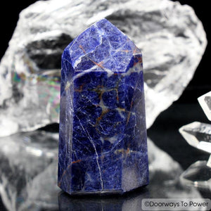 John of God Sodalite Casa Crystal Point