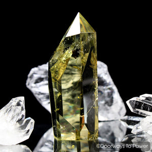 John of God Blessed Citrine Casa Crystal Point "Abundance & Good Fortune'