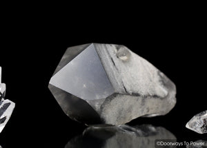 Black Phantom Lemurian Crystal