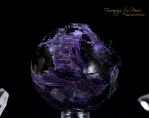 Charoite Crystal Sphere