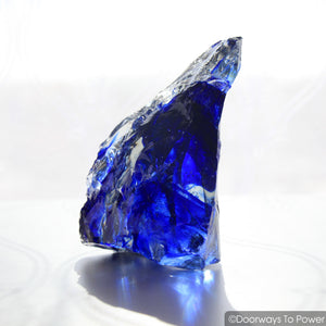 Tanzanite Fire & Elestial Starlight Monatomic Andara Crystal 'ARCTURIAN STAR-SHIP' 5D