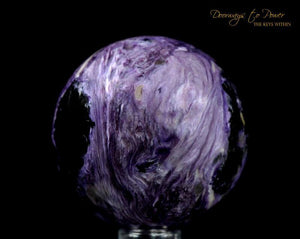 Charoite Crystal Sphere