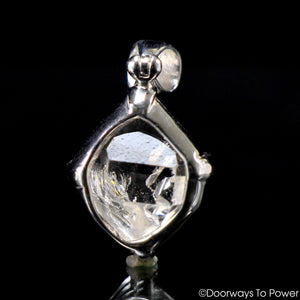 Herkimer Diamond Manifestation Quartz Record Keeper Crystal Pendant