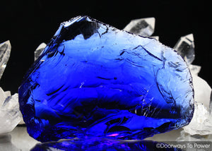 Elestial Starlight Sapphire & Tanzanite Fire Monatomic Andara Crystal