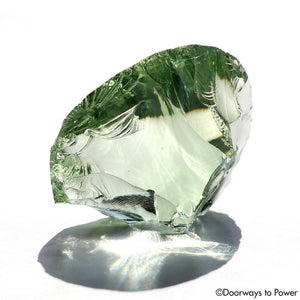 Terra Olive Earth Shaman Andara Crystal 'One Who Sees in the Dark'