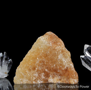 Himalaya Red Gold Azeztulite Crystal Altar Stone