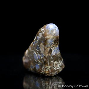 Que Sera Stone Tumbled Crystal 'Uninterruptible Power Supply' like Super 7