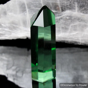 John of God Casa Crystal Green Obsidian Blessed & Energized