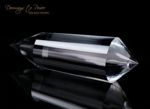 Vogel Quartz Crystal Wand
