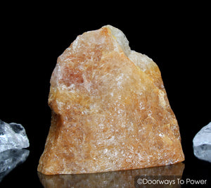 Himalaya Red Gold Azeztulite Altar Stone 'Manifestation' Azozeo Activated