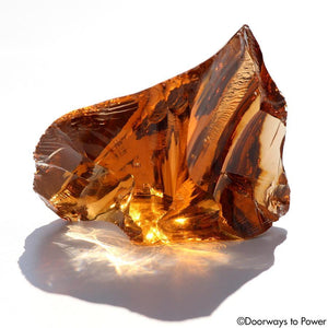 Lemurian Etherium Gold Andara Crystal 'Light Essence'