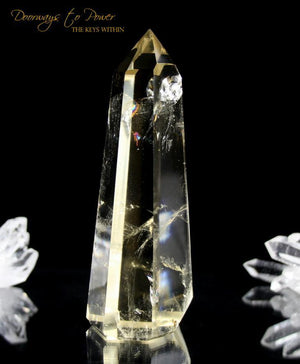 Citrine Quartz Crystal Point