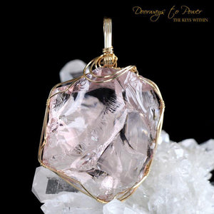 Pink Andara Crystal Pendant