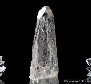 Lemurian Quartz Crystal Lightbrary 'Light Language' 9D Energy Gateway