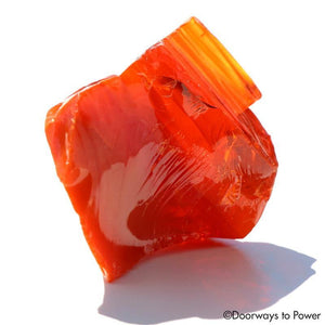 Lemurian Sunrise Andara Crystal Flame 'Galactic Dawn' Temet Nosce