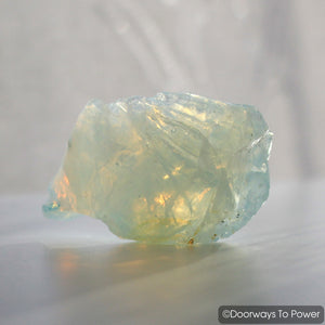 Angel Aura Opal Monatomic Andara Crystal w/ Rainbows 'Angel Codes'