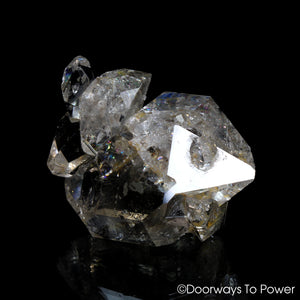 Herkimer Diamond DT Pleiadian Starbrary Record Keeper Crystal