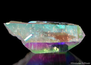 Angel Aura Lemurian Quartz Pleiadian Starbrary Record Keeper Crystal