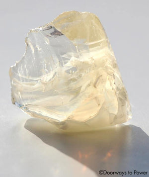 Celestial Gold Fire Opal Andara Crystal 'Mystery of Life'