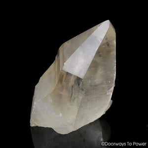 Golden Pink Lemurian Manifestation Quartz Pleiadian Starbrary Crystal 'Sacred 9'