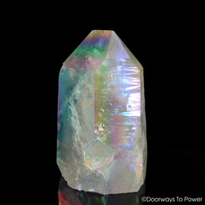 Angel Aura Lemurian Seed Pleiaidan Starbrary Record Keeper Manifest Spirit Crystal Point "Heavenly Realm" 7 lbs