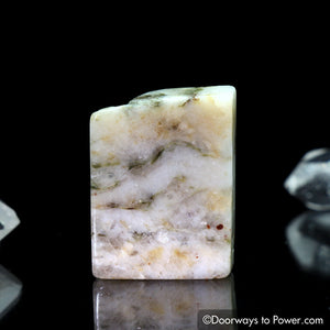 Sanda Rosa Azeztulite Crystal Polished 'Light Body' Azozeo Activated