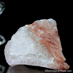 Pink Fire Azeztulite Crystal 'Inner Fire' Azozeo Activated