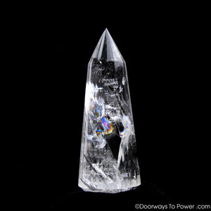 John of God Crystal 24 Sided Vogel Healing Wand 'Elevated Soul' RARE
