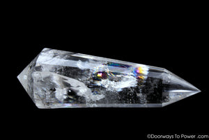 John of God Crystal 24 Sided Vogel Healing Wand 'Elevated Soul' RARE