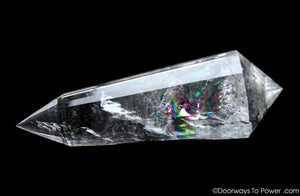 John of God Crystal 24 Sided Vogel Healing Wand 'Elevated Soul' RARE