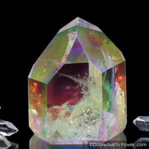 Angel Aura Lemurian Pleiaidan Starbrary Crystal Point "Galactic Radiance"