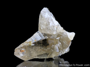 Golden Azeztulite Pleiadian Starbrary Record Keeper Twin Crystal RARE A ++++