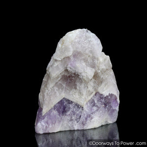 Amazez Azeztulite Crystal Altar Stone | Amethyst Azeztulite