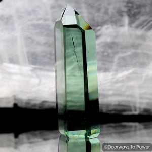 John of God Blessed Green Obsidian Crystal