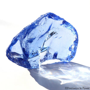 Majestic Elestial Starlight Sapphire Andara Crystal \ OverSoul \ Sixth Density Light