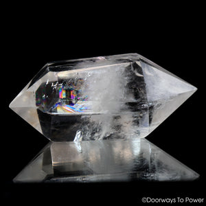 John of God Crystal Double Terminated Manifest Spirit Isis Casa Crystal