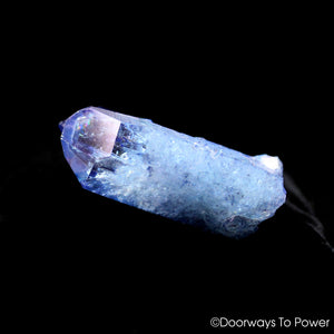 Tanzine Aura Quartz Tantric Twin Crystal