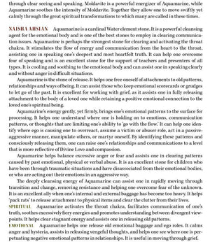 Aquamarine Metaphysical Properties