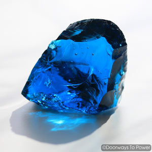 Electric Blue Atlantean Monatomic Andara Crystal