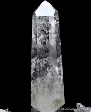 Lemurian Master Dow Quartz Crystal