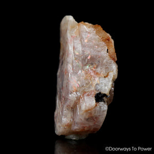 Rainbow Lattice Sunstone Crystal