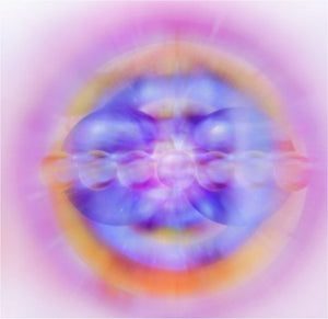 HGW Pink Monatomic Andara Crystal 'Cosmic Heart'