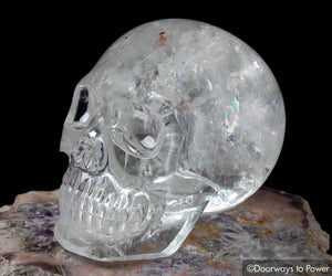 XL Sirius Quartz Crystal Skull 'Advanced Harmonically Aligned'