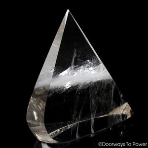 John of God Triangle Quartz Casa Crystal Sculpture 'Ascension' As Above, So Below 