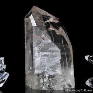 Lemurian Phantom Pleiadian Starbrary Quartz Crystal