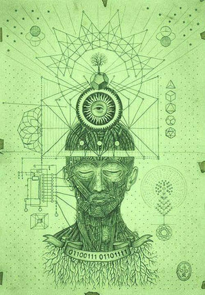 Pleiadian ET Star Elder Andara Crystal Pendant