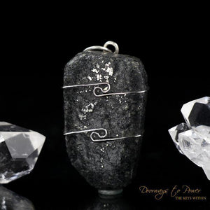 Healers Gold Wire Wrap Pendant