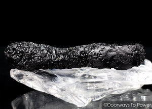 Tibetan Tektite Specimen & Synergy 12 Stone